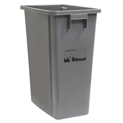 Recycling & Garbage Bin, Plastic, 16 US gal. Mukwa Safety Services