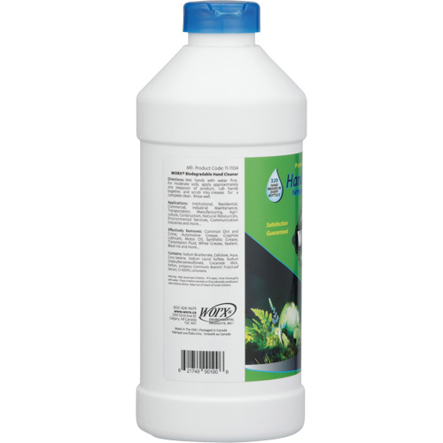Biodegradable Hand Cleaner, Powder, 1 lbs., Bottle, Scented Mukwa Safety Services
