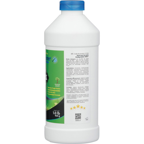Biodegradable Hand Cleaner, Powder, 1 lbs., Bottle, Scented Mukwa Safety Services