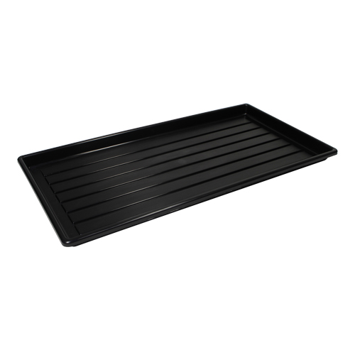 Wet Shoe/Boot Tray, Plastic, Black, 27" L x 14" W Mukwa Safety Services