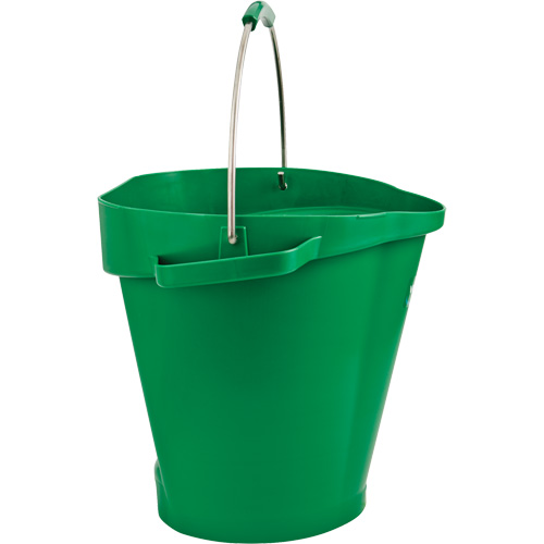 5692 Series Bucket, Green, 3 US gal. Mukwa Safety Services