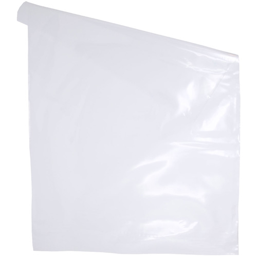 Sacs en poly, Dessus ouvert, 18" x 24", 2,5 mils Mukwa Safety Services