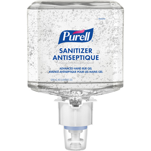 Gel d&eacute;sinfectant avanc&eacute; pour les mains ES4, 1200 ml, Cartouche de recharge, 70 % alcool Mukwa Safety Services
