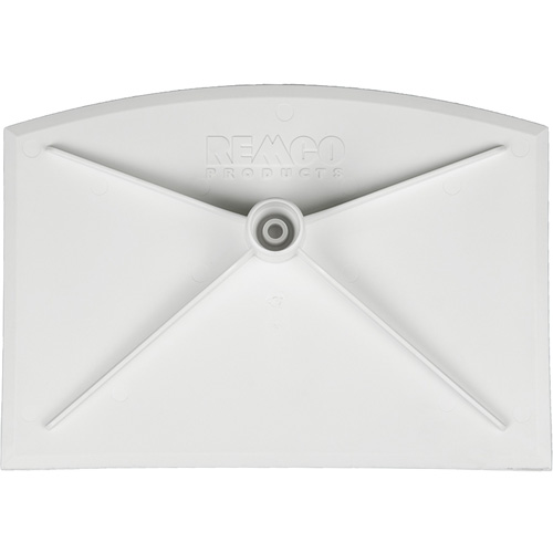 Grattoir hygi&eacute;nique de qualit&eacute; alimentaire, Blanc, 8" la x 11-1/4" lo Mukwa Safety Services