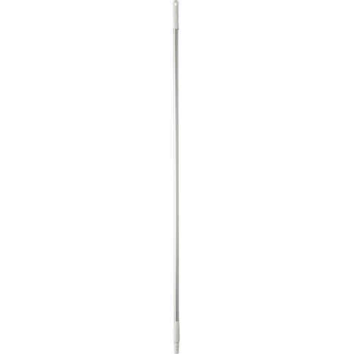 Handle, Broom/Scraper/Squeegee, White, Standard, 59" L Mukwa Safety Services