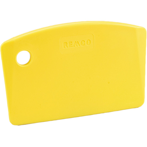 Mini Scraper, Yellow, 5-1/4" W x 7-3/10" L Mukwa Safety Services
