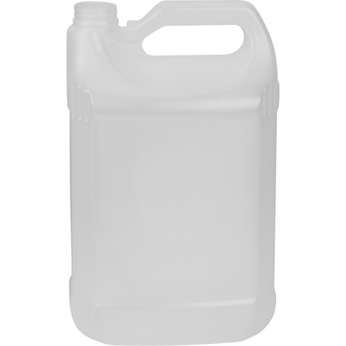 Bouteille, Rectangulaire, 4 L, Plastique Mukwa Safety Services
