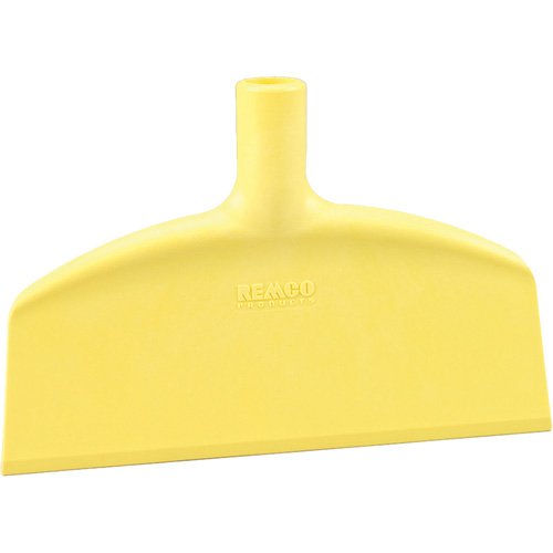 Racloir en nylon pour planchers, Jaune, 10,25" la x 7" lo Mukwa Safety Services