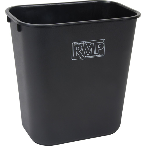 Deskside Wastebasket, 14 Quarts, Polyethylene Mukwa Safety Services
