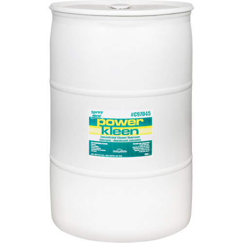 Produit nettoyant pour nettoyeur de pi&egrave;ces Power Kleen, 208 L, Baril Mukwa Safety Services