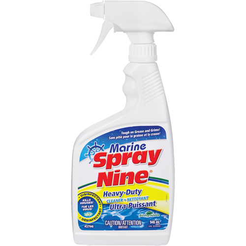 Multi-Purpose Marine Cleaner, 946 ml, Trigger Bottle Mukwa Safety Services