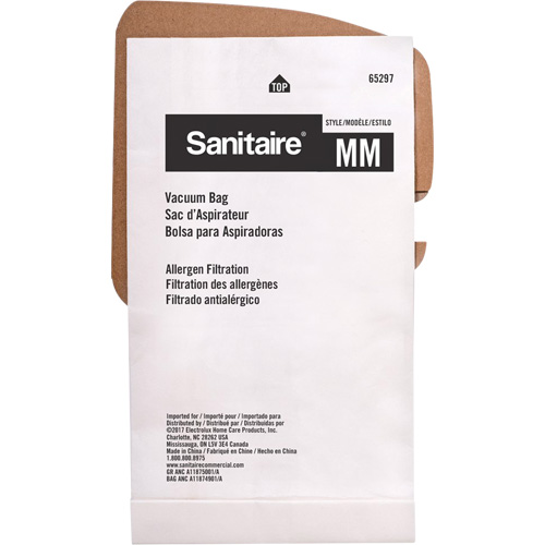 Sac d'aspirateur standard, 1 gal. US Mukwa Safety Services