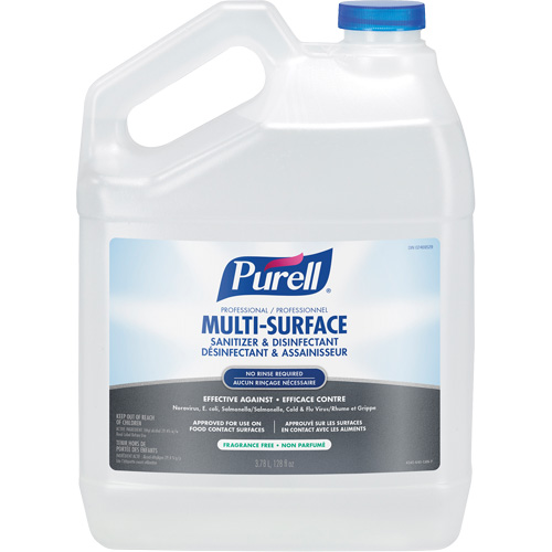 Produit d&eacute;sinfectant professionnel pour toutes surfaces, 3,78 L, Cruche Mukwa Safety Services