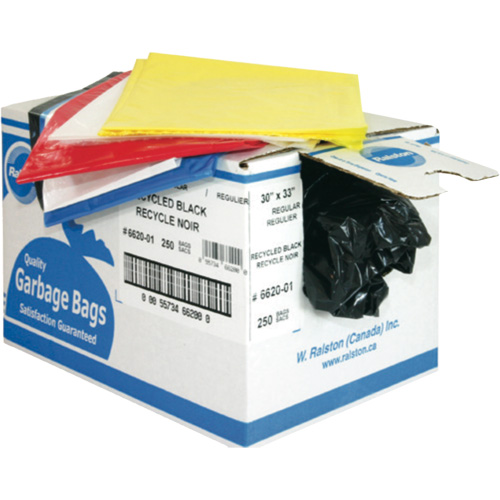 Sacs &agrave; d&eacute;chets industriels, 3T-Fort, 35" la x 50" lo, 2,7 mils, Orange Mukwa Safety Services