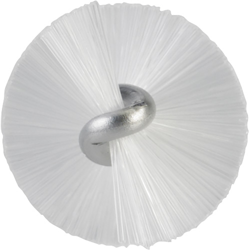 Brosse, Soies Moyen, Longueur de 20", Blanc Mukwa Safety Services