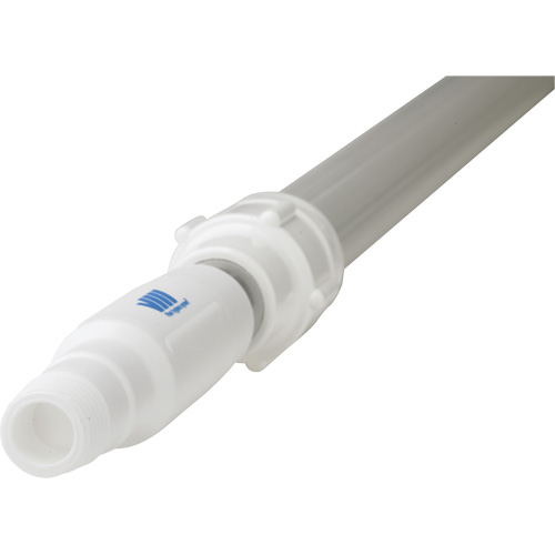 Handle, Broom/Scraper/Squeegee, White, Telescopic, 62" - 113" L Mukwa Safety Services