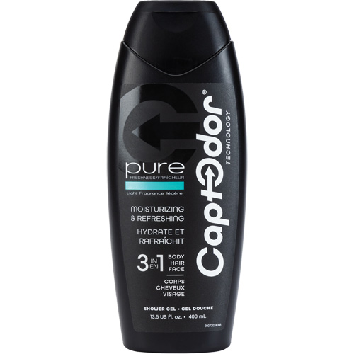 3 in 1 Shower Gel, 400 ml, Pure Freshness, Bottle Mukwa Safety Services