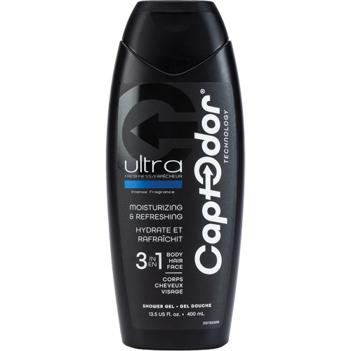 3 in 1 Shower Gel, 400 ml, Ultra Freshness, Bottle Mukwa Safety Services