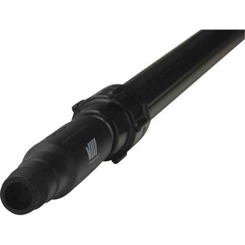 Deck Scrub Handle, Brush/Pad Holder, Black, Telescopic, 62"-113" L Mukwa Safety Services