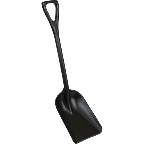Pelle hygi&eacute;nique monopi&egrave;ce, Lame 10" x 6", Longueur de 37-1/2", Plastique, Noir Mukwa Safety Services