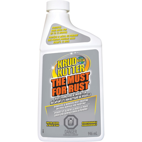 The Must for Rust Rust Remover & Inhibitor, Bottle Mukwa Safety Services
