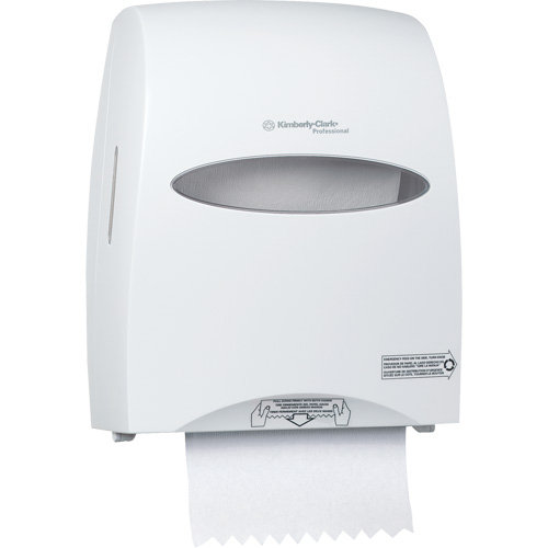 Sanitouch Hard Roll Towel Dispenser, Manual/No-Touch, 12.63" W x 10.2" D x 16.13" H Mukwa Safety Services