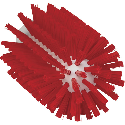 Brosse pour l'hygi&egrave;ne des aliments, Soies Moyen, Longueur de 6", Rouge Mukwa Safety Services
