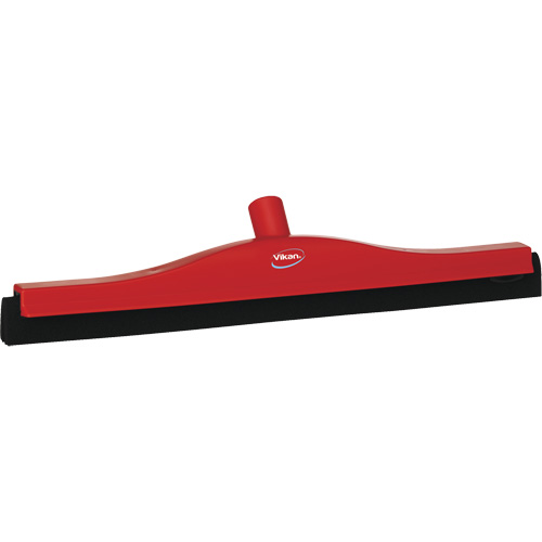 Fixed Head Food Hygiene Floor Squeegee, 20", Red Mukwa Safety Services