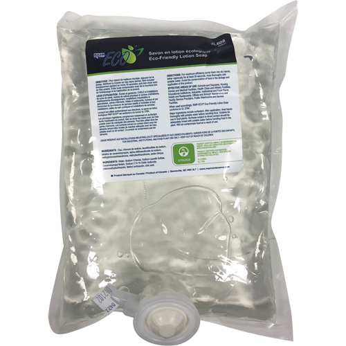 Eco-Friendly Moisturizing Hand Soap, Liquid, 1 L, Unscented Mukwa Safety Services