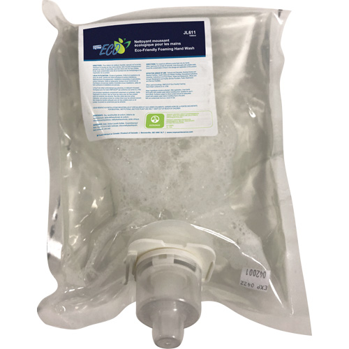 Eco-Friendly Hand Soap, Foam, 1 L, Unscented Mukwa Safety Services