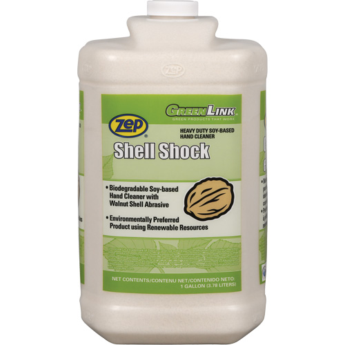 Shell Shock Heavy-Duty Hand Cleaner, Cream, 3.78 L, Jug, Scented Mukwa Safety Services