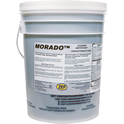 Morado Super Heavy-Duty Multi-Purpose Cleaner & Degreaser, 20 L, Pail Mukwa Safety Services