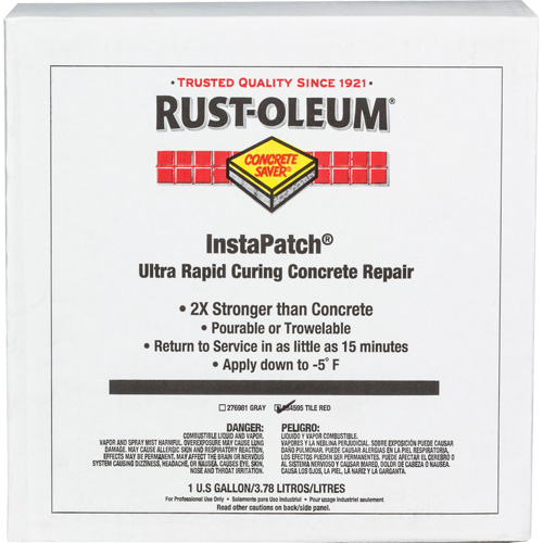 Concrete Saver&reg; InstaPatch&reg; Concrete Repair, Kit, Red Mukwa Safety Services