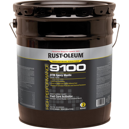 9100 System DTM Epoxy Mastic Fast Cure Activator, 5 gal., Pail Mukwa Safety Services