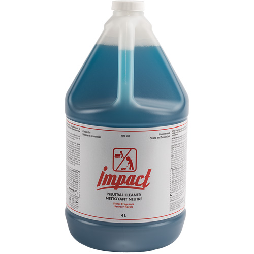 Nettoyant neutre pour planchers Impact, 4 L, Cruche Mukwa Safety Services