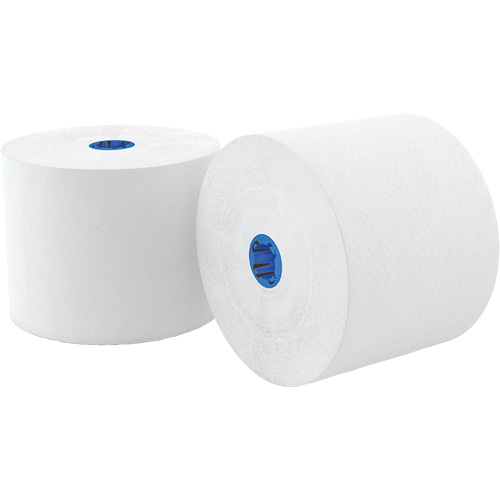 Papier hygi&eacute;nique Pro Signature, Rouleau Haute capacit&eacute;, 2 Pli, 700 Feuilles/Rouleu, Longueur 218', Blanc Mukwa Safety Services