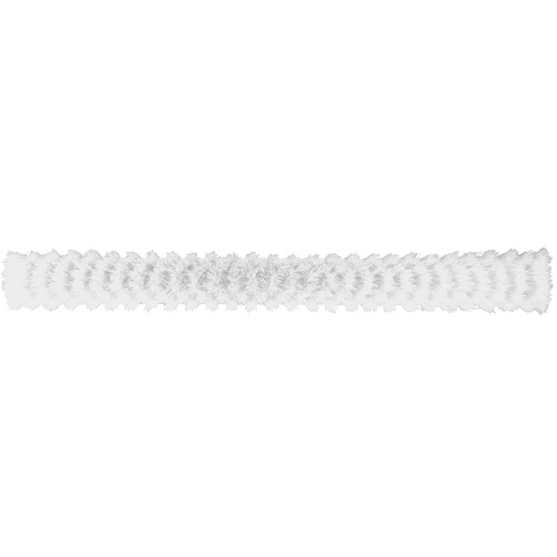 ColorCore Push Broom, Fine Bristles, 24", Polypropylene, White Mukwa Safety Services