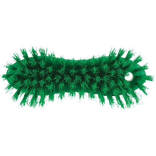 ColorCore Hand Brush, Stiff Bristles, 6" Long, Green Mukwa Safety Services
