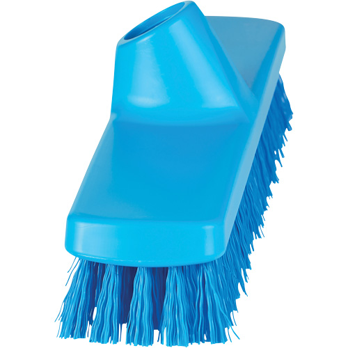 Brosse &agrave; r&eacute;curer ColorCore pour murs, Soies Ferme, Longueur de 12", Bleu Mukwa Safety Services