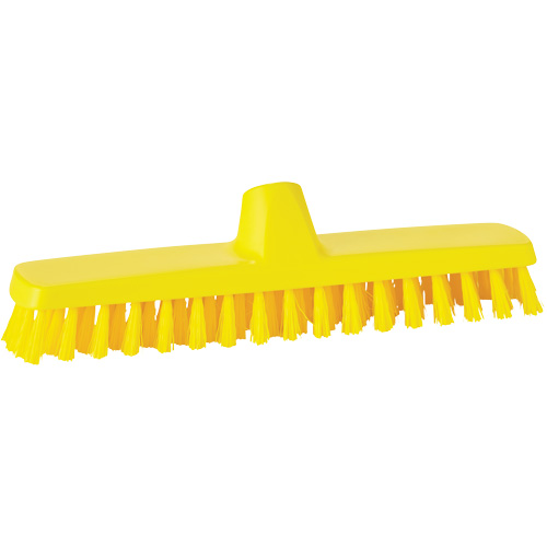 Brosse &agrave; r&eacute;curer ColorCore pour murs, Soies Ferme, Longueur de 12", Jaune Mukwa Safety Services