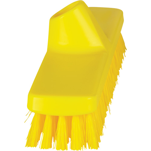 Brosse &agrave; r&eacute;curer ColorCore pour murs, Soies Ferme, Longueur de 12", Jaune Mukwa Safety Services