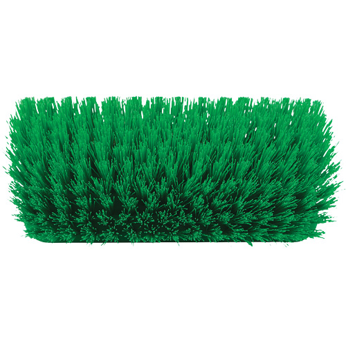 ColorCore High-Low Brush, Stiff Bristles, 10" Long, Green Mukwa Safety Services