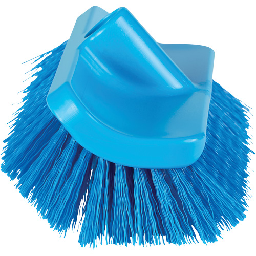 ColorCore High-Low Brush, Stiff Bristles, 10" Long, Blue Mukwa Safety Services