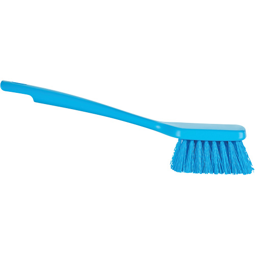 Brosse &agrave; manche court ColorCore, Soies Ferme, Longueur de 12", Bleu Mukwa Safety Services