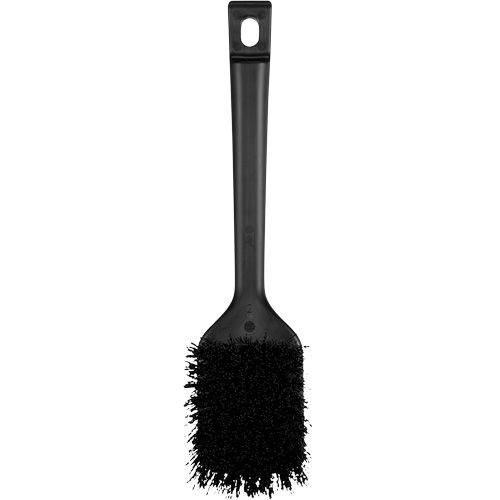 ColorCore Short Handle Brush, Stiff Bristles, 12" Long, Black Mukwa Safety Services