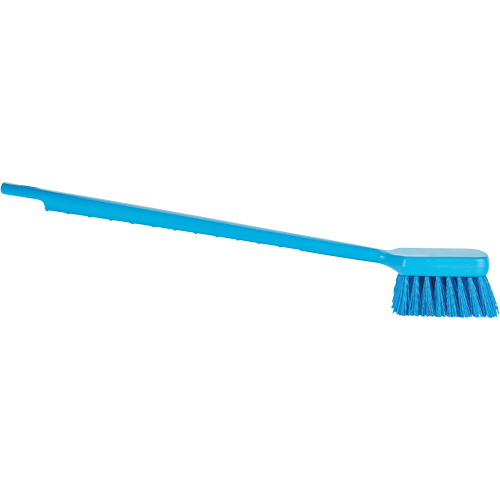 Brosse &agrave; manche long ColorCore, Soies Ferme, Longueur de 20", Bleu Mukwa Safety Services