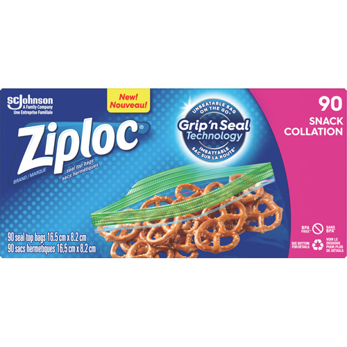 Sacs &agrave; collation Ziploc Mukwa Safety Services