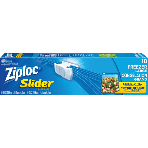 Ziploc&reg; Slider Freezer Bags Mukwa Safety Services