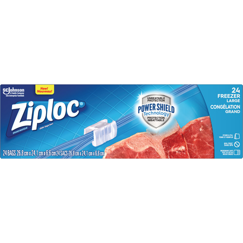 Ziploc&reg; Slider Freezer Bags Mukwa Safety Services