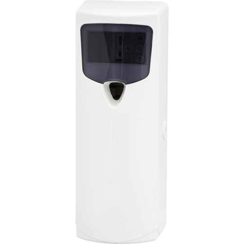 Distributeur de d&eacute;sodorisant a&eacute;rosol en doses mesur&eacute;es Stratus III Slimline Mukwa Safety Services